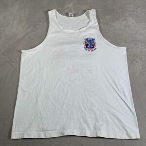 Vintage Miller Lite AVP Shirt Mens XL Tank Top Beach Volleyball Made USA 90s